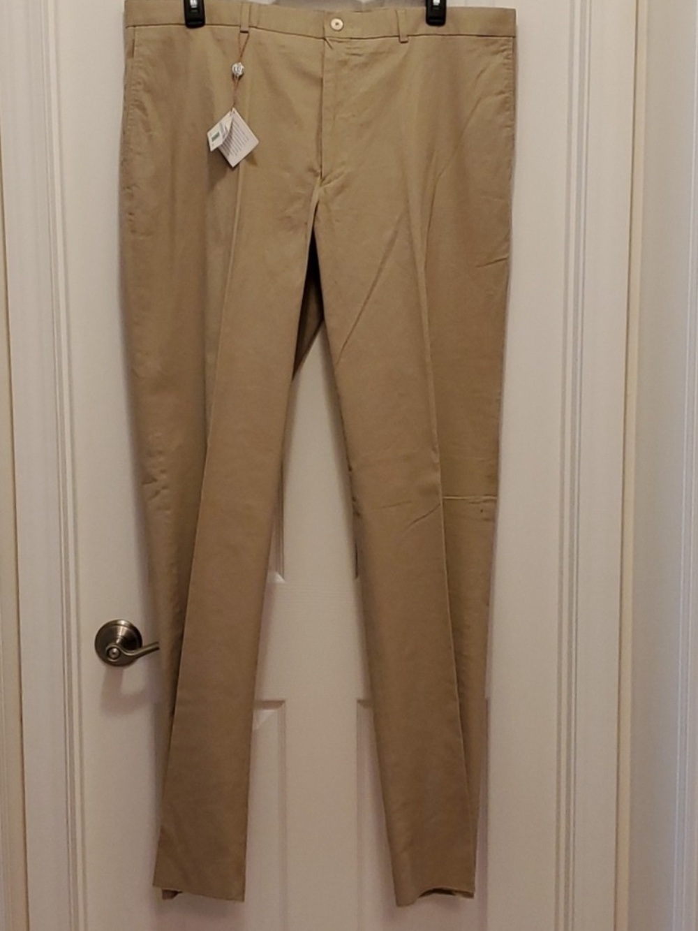 Southern Tide Men's Flat-Front Chinos in Khaki